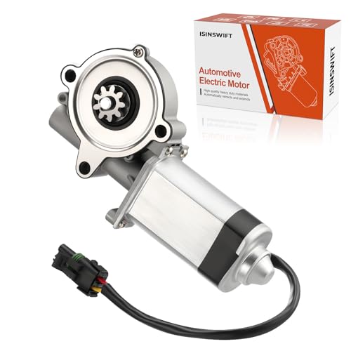 ISINSWIFT 300-1406 RV Entry Step Motor Compatible with Coach Motorhome Toyhauler and Transport Vehicles Replace 369506,1820124, SP-163669 SP-1636669 Motor for Lippert kwikee, lCI, Frigette