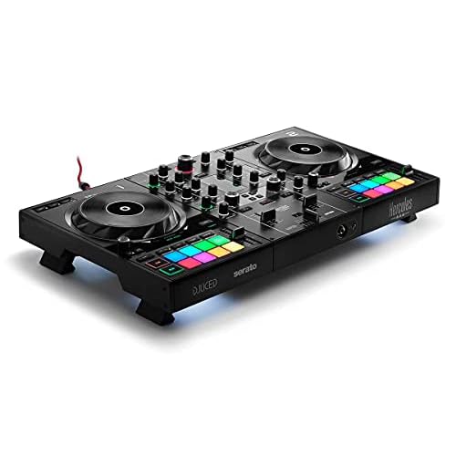 Hercules DJControl Inpulse 500: 2-deck USB DJ controller for Serato DJ and DJUCED (included)