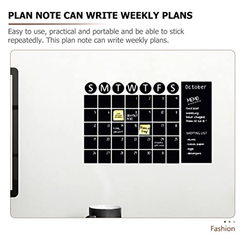 Cabilock 1 Sheet Monthly Chalkboard Calendar Erasable Monthly Huge Weekly Chalkboard Bulletin Board Office School Planner Erasable Wall Mounted #TOP4