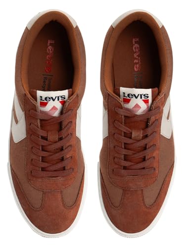 Image of Levi's Mens Stray Levis Men Colourblocked Suede Sneakers