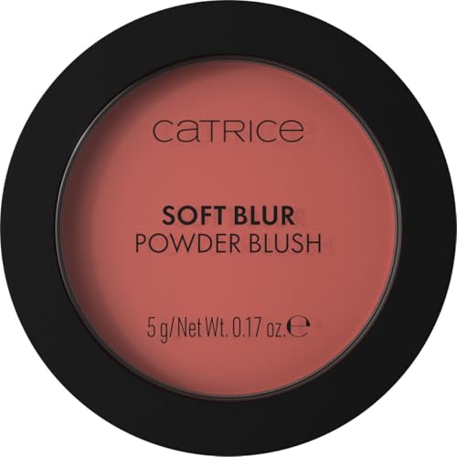 Image of Catrice Soft Blur Powder Blush | Velvety Matte Finish, Lightweight Formula | Buildable Color | Vegan & Cruelty Free (060 | Berry me later!)