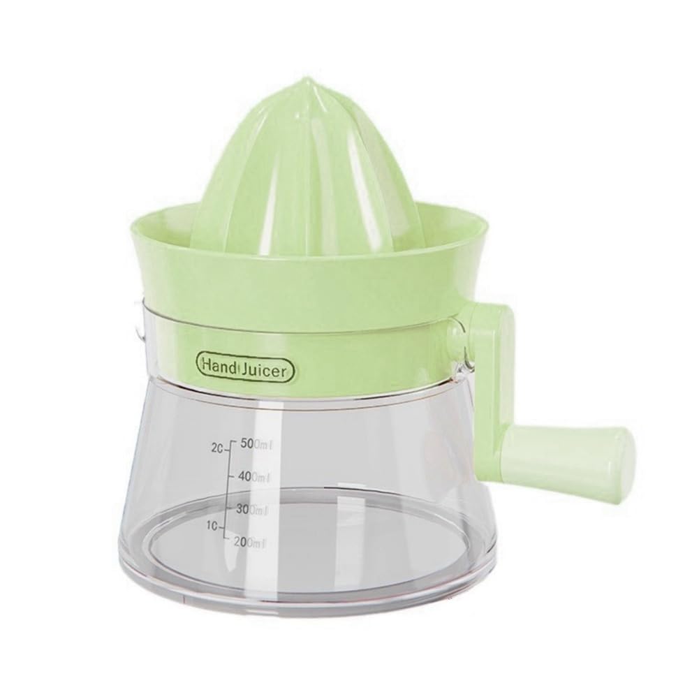 Hndhbfgrt Labor-Saving Manual Juicer-Hand-Cranked Fruit Juice Extractor, Home Lemon Juice Maker, Suitable for Oranges, Lemons B