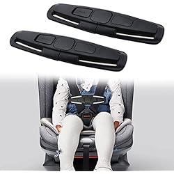 Prendas De Seguridad Hebilla Cinturon Seguridad Coche,Hebilla Seguridad,Hebilla Seguridad Silla Coche Bebe,Hebilla Cinturon Seguridad,Clip Seguridad Asiento Coche Bebé,para Asiento de Automóvil,Cochecito,Negro,2 Piezas
