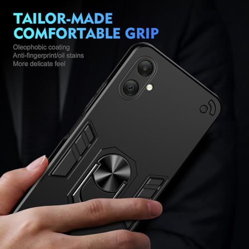 Coque Samsung Galaxy A07 noire antichoc et robuste en PC mat - 5
