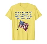 Senator Cory Booker Proved Through The Night Courage T-Shirt