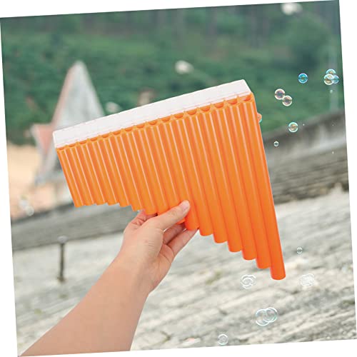 Vaguelly 2 Sets Pan Flute Lip Gloss Gift Set Gifts Sets Kids Instruments School Use Panpipe Educational Pan Flute 18 Pipes Flutes Beginner Pan Flute 16-Pipe Pan Pipe Musical Instrument Fine #TOP7