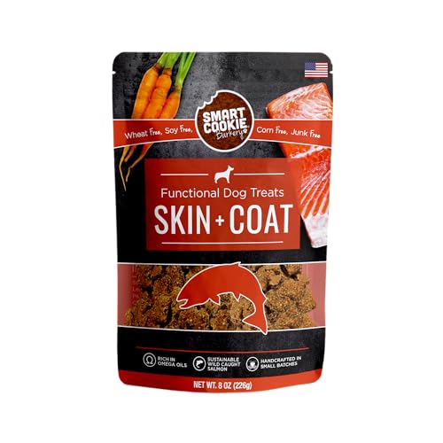 Smart Cookie Salmon Skin & Coat Treats