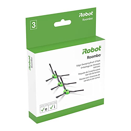Irobot Roomba Authentic Replacement Parts - E, I, & J Series Edge-Sweeping Brush, (3-Pack) #TOP14