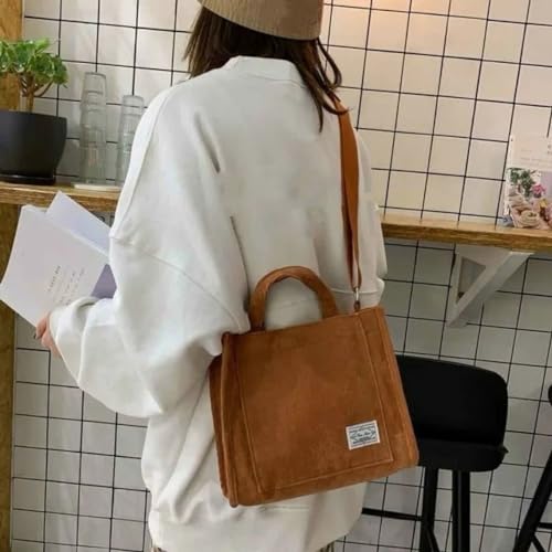 Bolsa Feminina Modelo Tiracolo Transversal Necessaire Casual (MARROM)