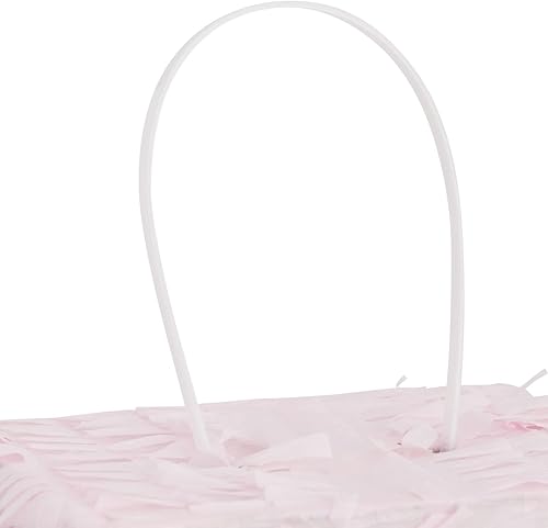 Miniatura 5 de BLUE PANDA Piñata de margarita número 1, 16.5 x 11 x 3 pulgadas, rosa y dorada, piñata de princesa de 1 año para decoración de primer cumpleaños