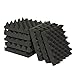 IZO All Supply (6 Pk) 2"x12"x12" Soundproofing Foam Acoustic Eggcrate Tiles Studio Foam Sound Wedges