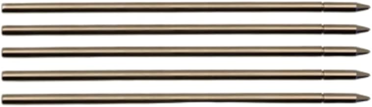 5 ricariche per mini micro penna, inchiostro nero, punta da 0,8 mm, tipo D1, compatibili con penne elettromagnetiche come Wacom, Lenovo Yoga Book, Youdao, Xiaomi, Lianxiang e molti altri
