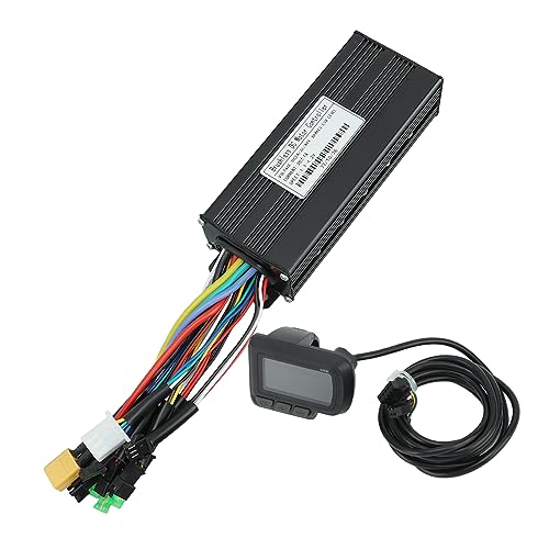 Kit de Pantalla LCD con Controlador de Onda Sinusoidal, 24 V, 36 V, 48 V, 1000 W A 1500 W, 30 A, Kit de Pantalla LCD con Controlador de Onda Sinusoidal de 3 Modos para Scooter de