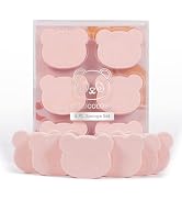 LULUCOLORS 6-Piece Panda-Shaped Makeup Sponge Set – Non-Latex, Dual Use for Dry and Wet Makeup Ap...