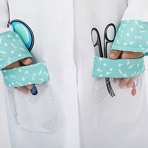Wizland Child Role Play Costumes,Doctor Dress Up Playset Kits For Kids S 5-7Yrs #TOP4