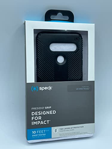 SPECK Presidio Grip for LG V40 - Black/Black