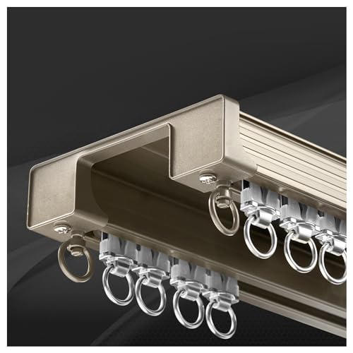 Riel doble K con deslizamiento suave Silent Glide, aluminio resistente modelo 120500 2