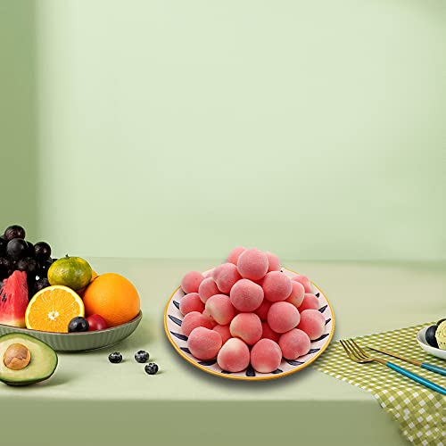 Wjboand 28Pcs Fake Mini Peach Artificial Simulation Small Fruits Lifelike Model Home Party Kitchen Cabinet Table Festival Shop Supermarket Decoration Ornament #TOP2