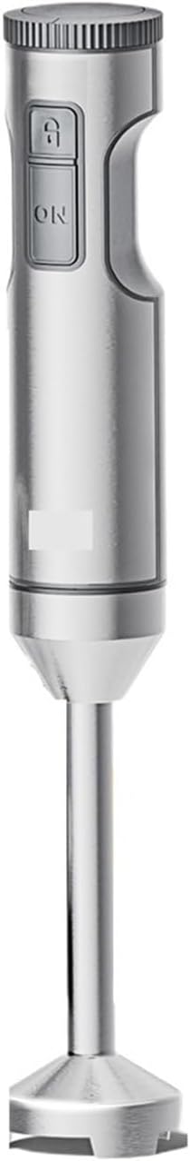 Hand Immersion Blender Powerful 4-in-1,Stainless Steel Stick Food Mixer,700ml Mixing Beaker,500ml Processor,Whisk(US)