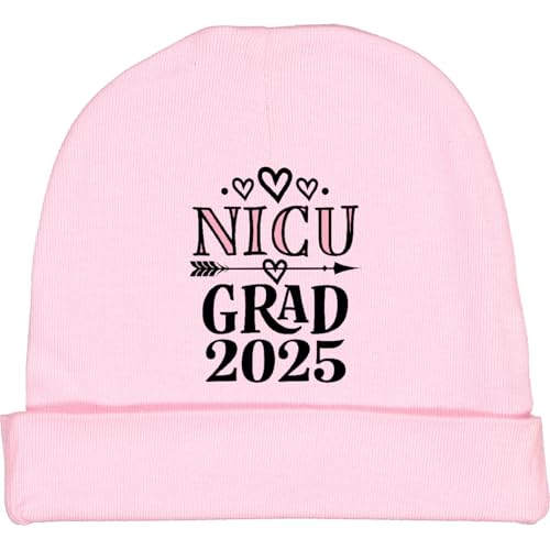 inktastic NICU Graduate 2025 Baby Girl Outfit Baby Beanie Hat