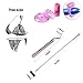 BOXIFA 41Pcs SM Bondage Restraint Vibrator Silicone Anal Plug Sex Toys for Butt plug, Adult Sex Toys Bondage Gear & Accessories for Couples Game, SM Crops Sex Bondage BDSM Restraints Kits