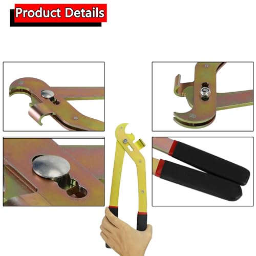 PEIYAOTCO SLY-10500 Parking Brake Cable Coupler Removal Tool 14’’ Fit for SUV's or Vans, Easy to Operate,Including All Models from Dodge, Ford and GM Since The 80's(Not Fit for Truckss) by PEIYAOTCO - Used condition - Image 3