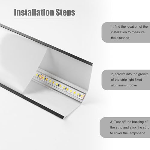 Moldura de corona de aluminio con canal LED e iluminación indirecta de techos 7