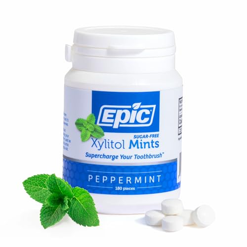 Epic 100% Xylitol Mints - Aspartame Free, Sugar Free -