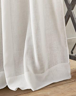 Miniatura 6 de DKNY Paradox - Par de paneles de cortinas transparentes para ventana con pestaña trasera