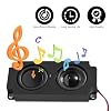 4Pcs 5W 8 Ohm Speaker Double Cavity 5 Watt Mini Speaker Full-Range Advertising Machine Loudspeaker 3.3V 5V with JST-PH2.5mm 2 Pin Interface for Electronic Projects