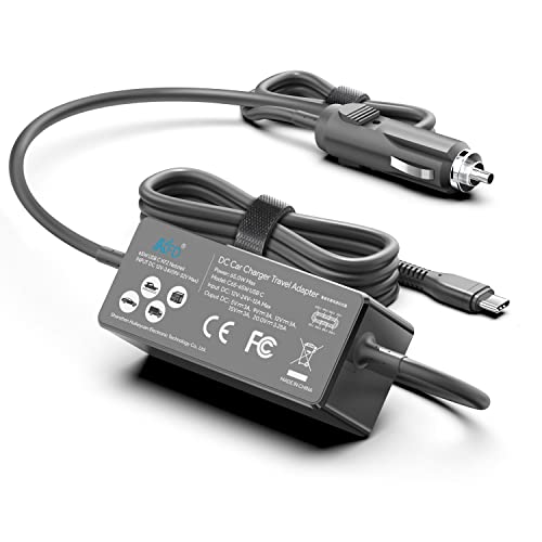 Image of PD65W USB C Laptop Car Charger 12V/24V Cigarette Lighter DC Adapter for MacBook NEO/Air/Pro ASUS Zenbook OLED UX3402ZA ChromeBook CX1100 CX1400 CX1500 CX3402 Lenovo IdeaPad Slim 5 Type-C Power Supply