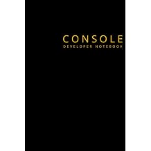 Console Developer Notebook Golden A5 Notebook | IT Gift | Systems Journal | Terminal notebook | Software Engineer | Developer | Planner notebook