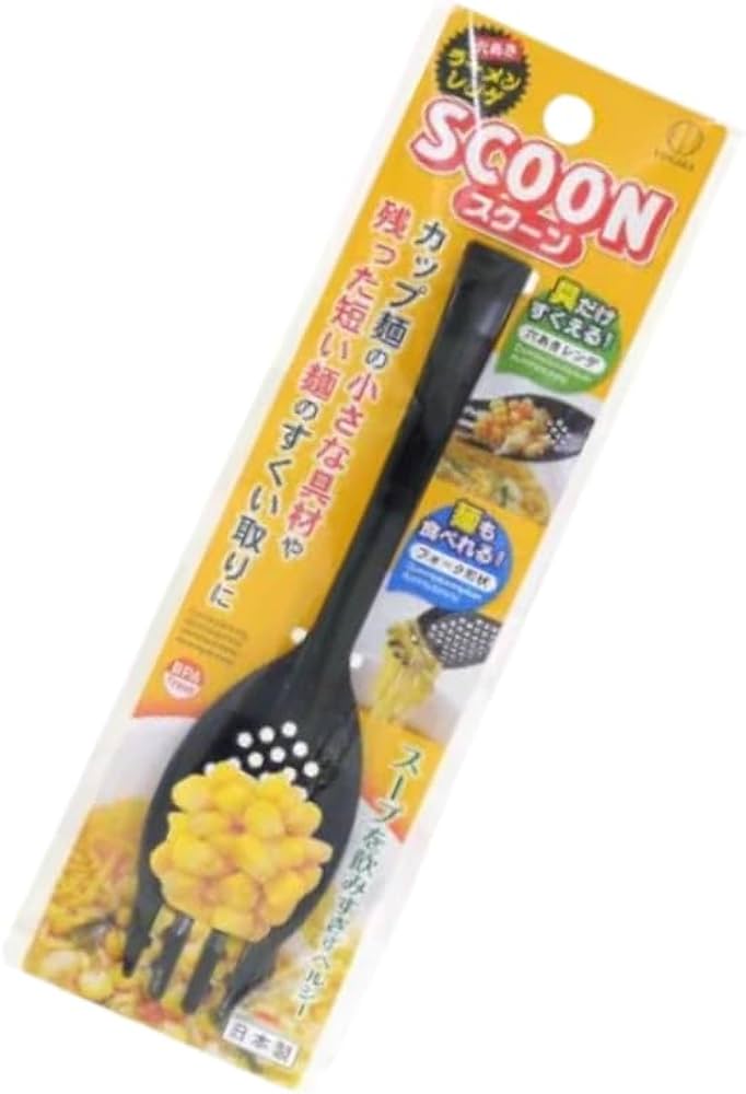 Amazon | 【0285】ラーメンフォーク 穴からラーメンのスープが抜ける