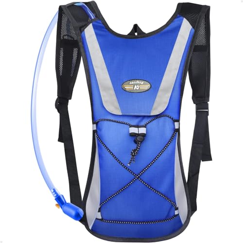 Mochila de Hidratação Lorben com Bolsa Reservatório Água 2L Camelback Camelbag Ciclismo Bike Bicicleta Motocross Trilha