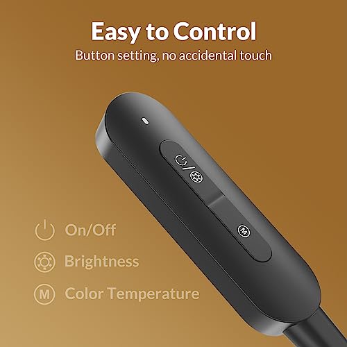 Lepower-Tec Book Light For Reading In Bed, 24Led Rechargeable Reading Light Clip On, Eye-Caring, 15 Lighting Modes, Portable Small Light For Kids Reading, Studying, Working #TOP4