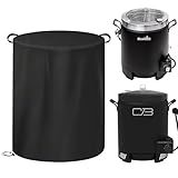 Dust Cover for Char-Broil The Big Easy Oil-Less Turkey Fryer, Heavy Duty Heat-Resistant Waterproof Protective Cover Case Compatible with Charbroil The Big Easy Oil-Less Turkey Fryer 17102065/24102165