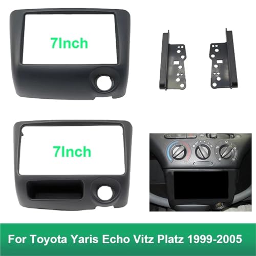 Façade autoradio Toyota Yaris intégration parfaite écran tactile 7 pouces - 6