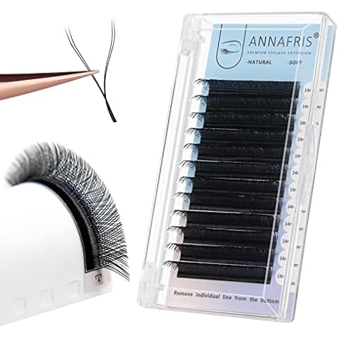 ANNAFRIS YY D Curl 9mm 4D Lash Extensions Cover