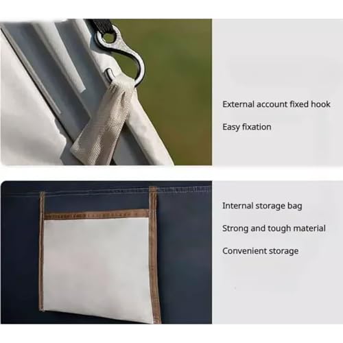Tente gonflable ultra légère facile à installer avec pompe incluse - 4