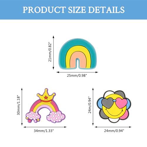 Image of CUNUEN Cute Charms for Clogs Shoe Decoration
