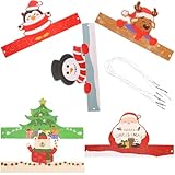 Chapeaux pour jeux de rôle : ces chapeaux en papier pour fêtes de noël conviennent comme décorations, cadeaux et accessoires pour de fêtes