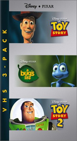 Disney Pixar Three-Pack (Toy Story/A Bug's Life/Toy Story 2) [VHS]