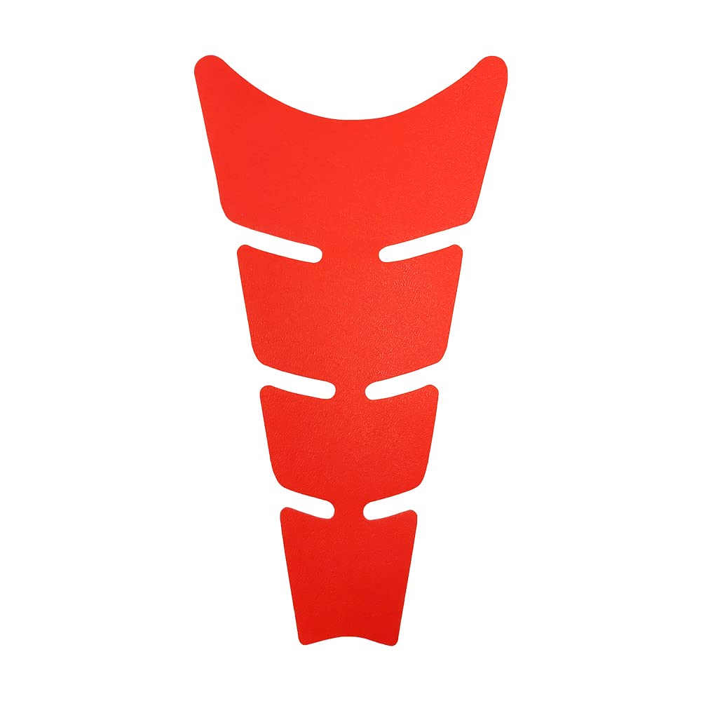 Quattroerre Tank Protection Flat Rhino for Motorcycle, Fluo Red