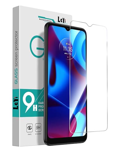 LeYi for 1 Pack Design for Motorola Moto G Pure Screen Protector Tempered Glass [6.5 Inch], Sensor Protection, Case Friendly