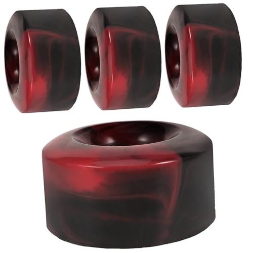 Roues de skateboard 82a haute élasticité bicolores pour glisse fluide