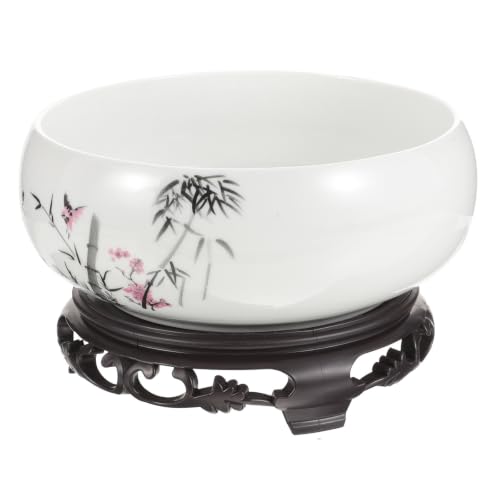 Pot de fleurs rond en céramique pour plantes succulentes - 2