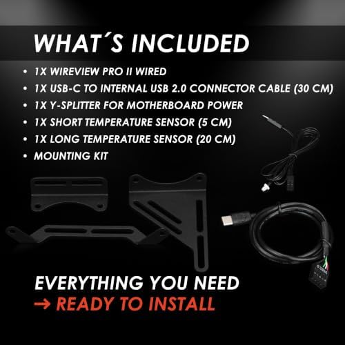 Thermal Grizzly WireView Pro II Wired GPU Black 12VHPWR Power Meter — 사진 7