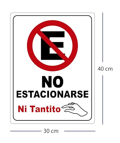 Señal de favor de no estacionarse 11 Imagen adicional
