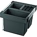 Produktbild BLANCO FLEXON II low XL 60/3 | Abfall Müllsystem | für 60 cm breite Unterschränke | System zum Einbau in Schubladen | 1x 30 Liter und 2x 8 Liter Eimer | 1xEimerdeckel 8l | Minimale Einbauhöhe: 324 mm