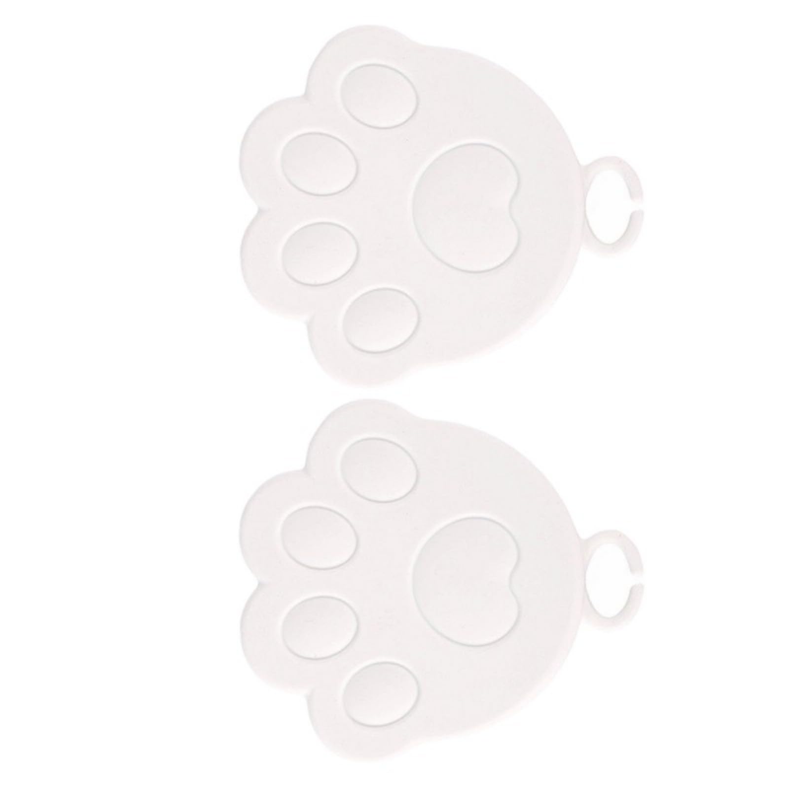 YWLUUOO 2PCS Silicone Sealing Lid Food Can Covers for Pet Food Container Maintains Airtights Storage Great for 6.5/7.5/8.5cm Lid Pet Can Cover Dishwasher Safe
